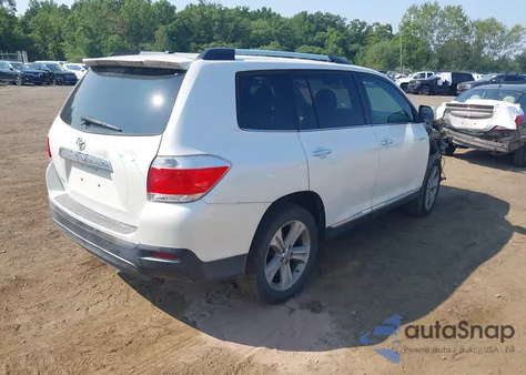 2012 Toyota Highlander Limited V6 from USA, damaged, VIN 5TDYK3EH8CS088682